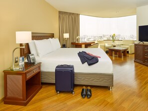 Premium-Suite, 1 King-Bett | Hochwertige Bettwaren, Daunenbettdecken