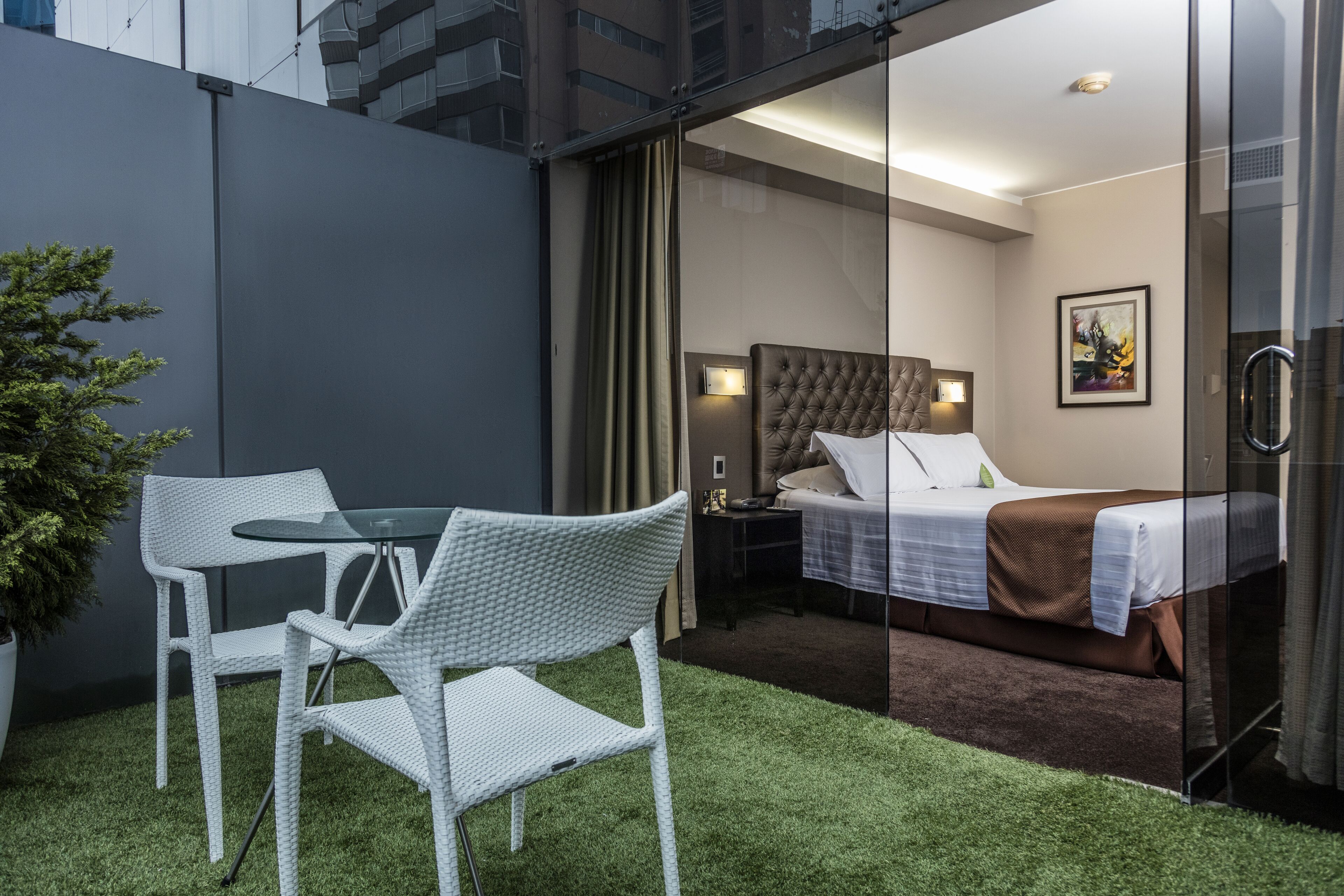 superior double room, 1 queen bed, terrace | living area | 32-inch led tv with cable channels, tv