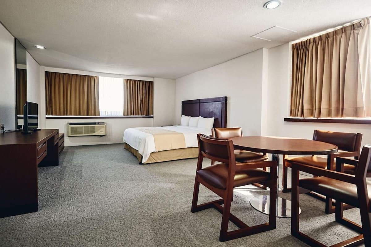 1 bedroom, down comforters, in-room safe, desk