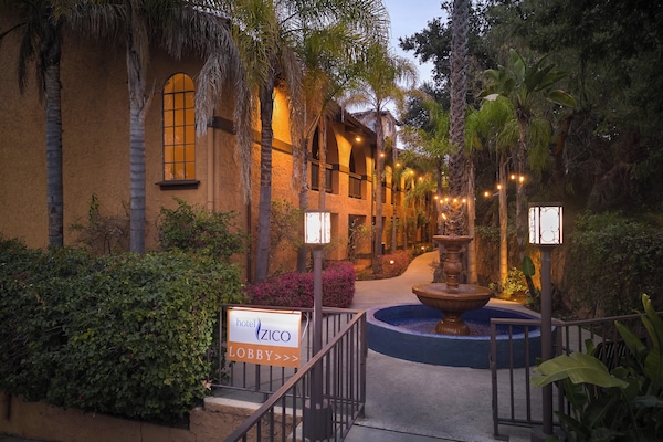 Majoituspaikan julkisivu