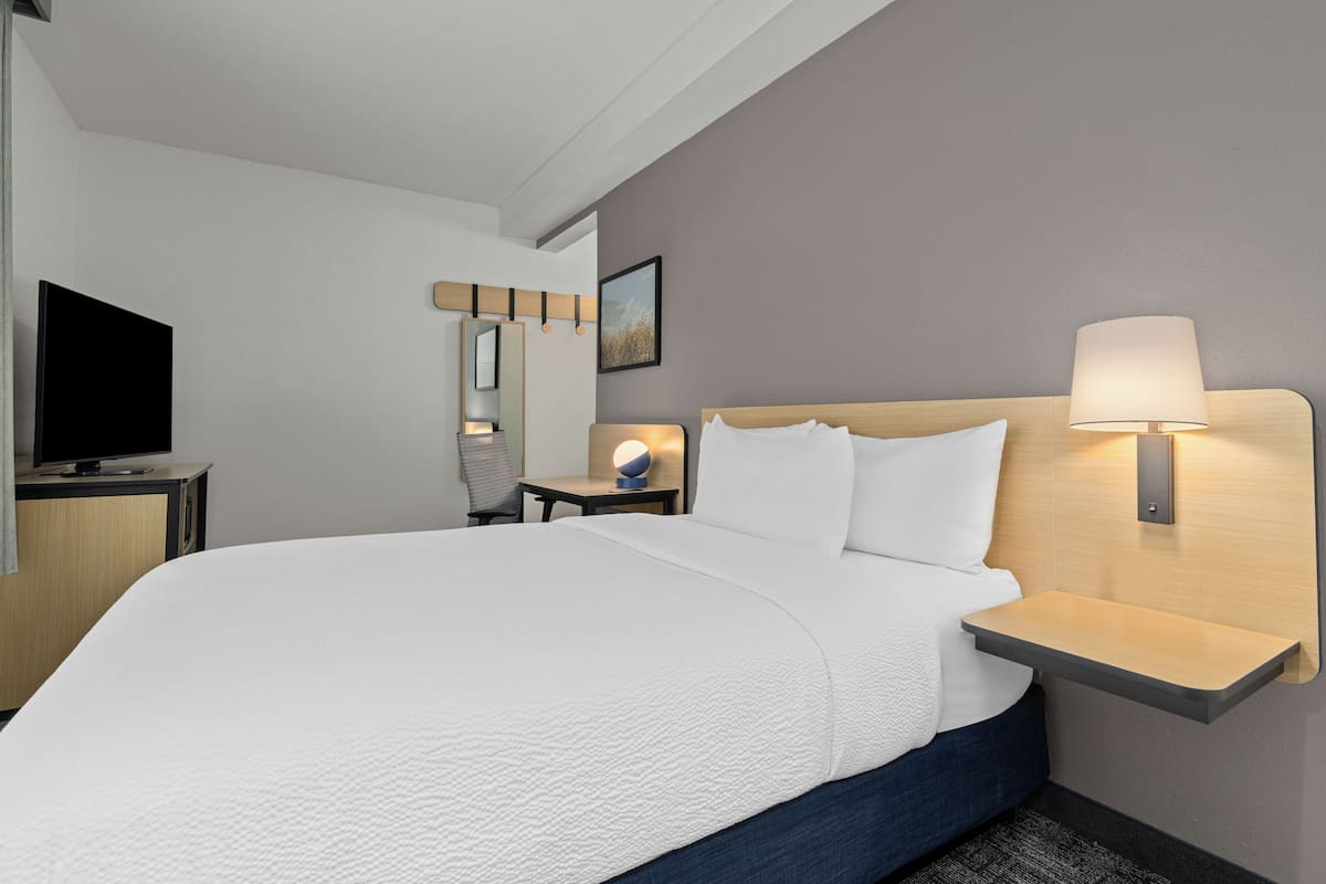Standard Room, 1 Queen Bed | Pillowtop beds, desk, laptop workspace, rollaway beds