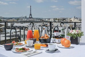 Terrasse sur le toit