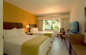 Standard Room, Partial Ocean View | In-room safe, desk, laptop workspace, blackout drapes
