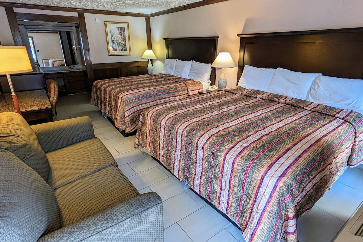 Room, 2 King Beds | Desk, iron/ironing board, rollaway beds, free WiFi
