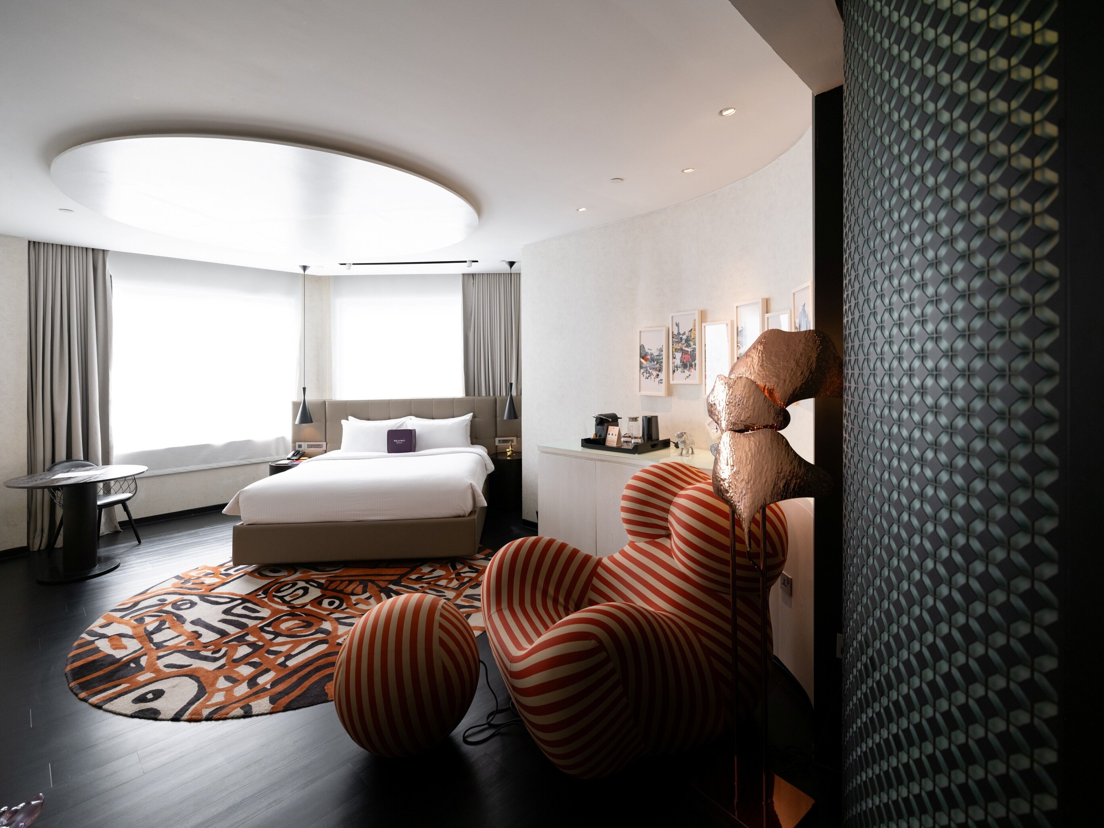 Design kamer | Uitzicht op de stad
