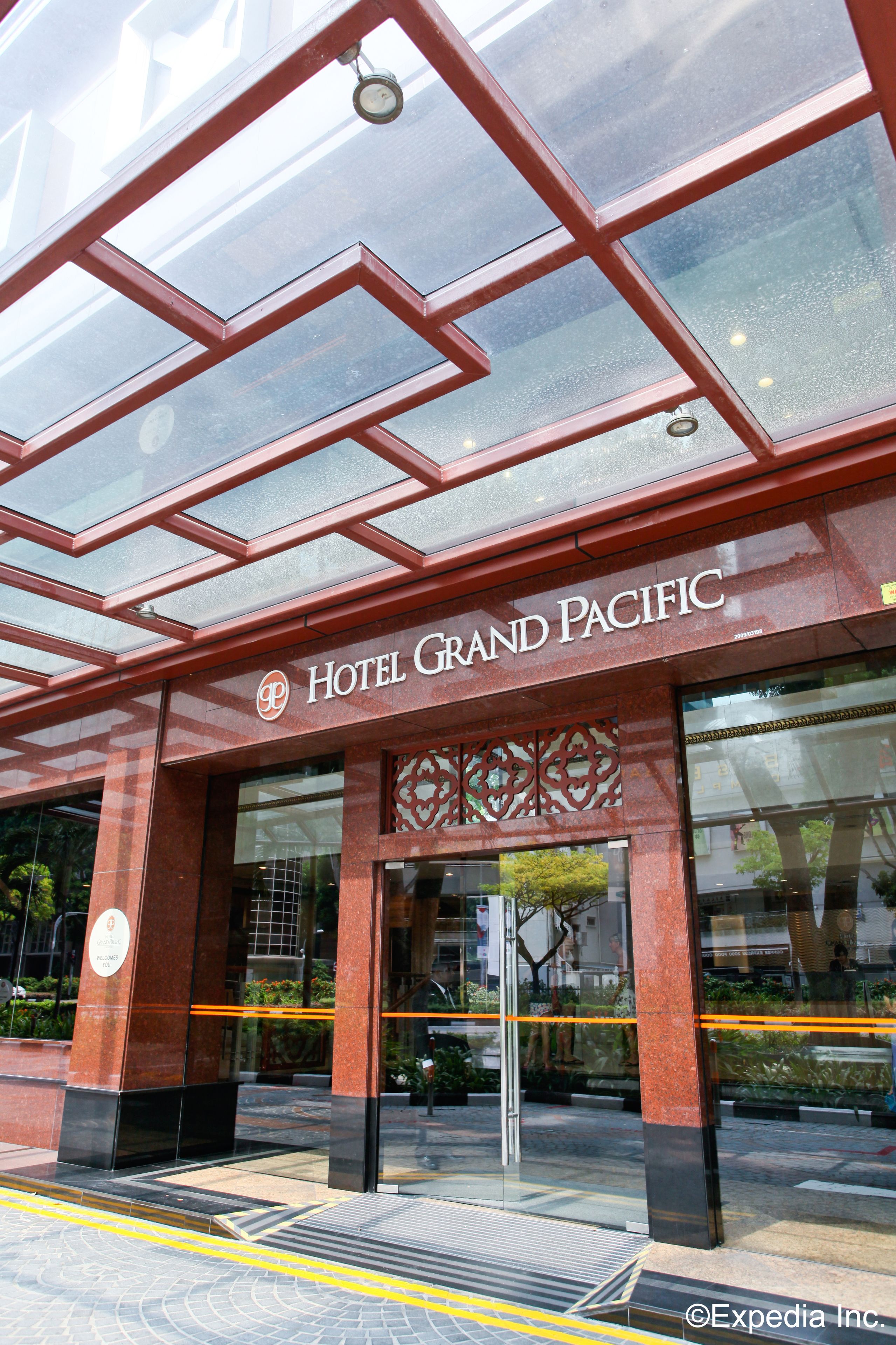 Entrada de la propiedad