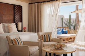 Suite, 1 Bedroom, Oceanfront (Casita, Infinity Pool) | 1 bedroom, Egyptian cotton sheets, premium bedding, down duvets