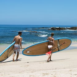 Private beach, white sand, beach cabanas, sun loungers