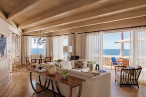 Suite, 1 Bedroom, Oceanfront (Casita, with Infinity Pool) | Egyptian cotton sheets, premium bedding, down duvets, pillow-top beds - One&Only Palmilla, Los Cabos (San José del Cabo)