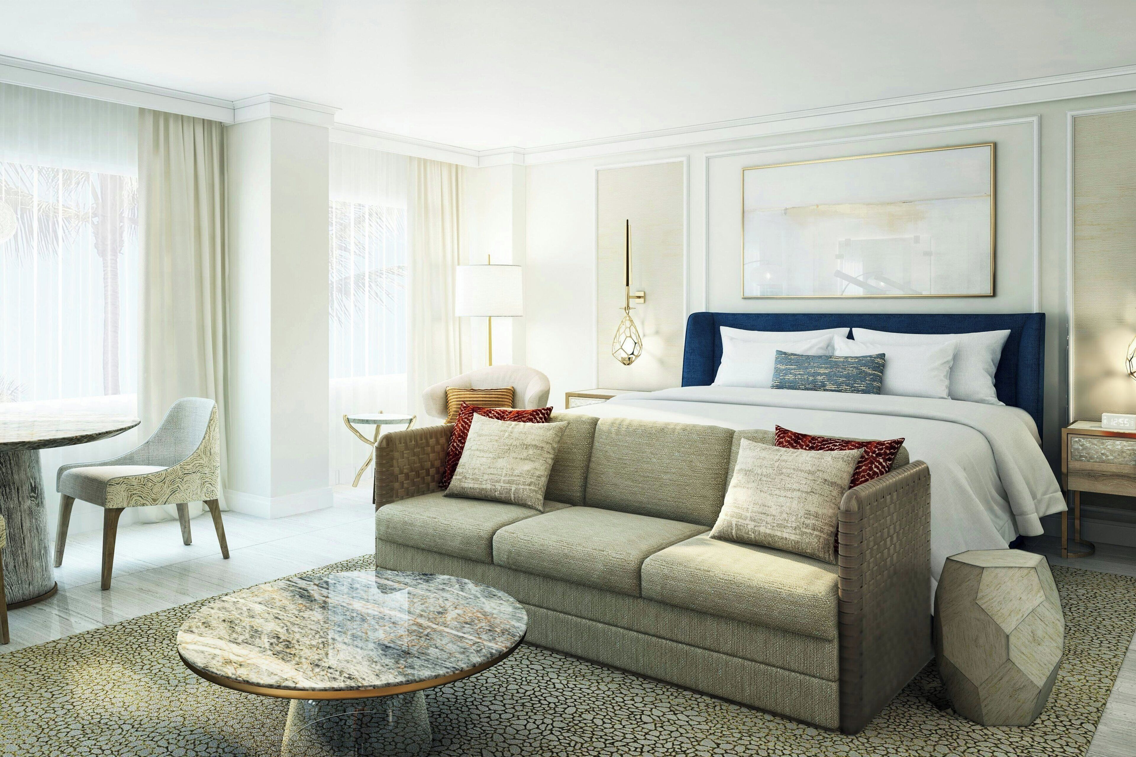 Premium bedding, pillowtop beds, minibar, desk