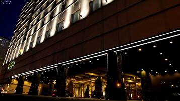 Front of property – evening/night