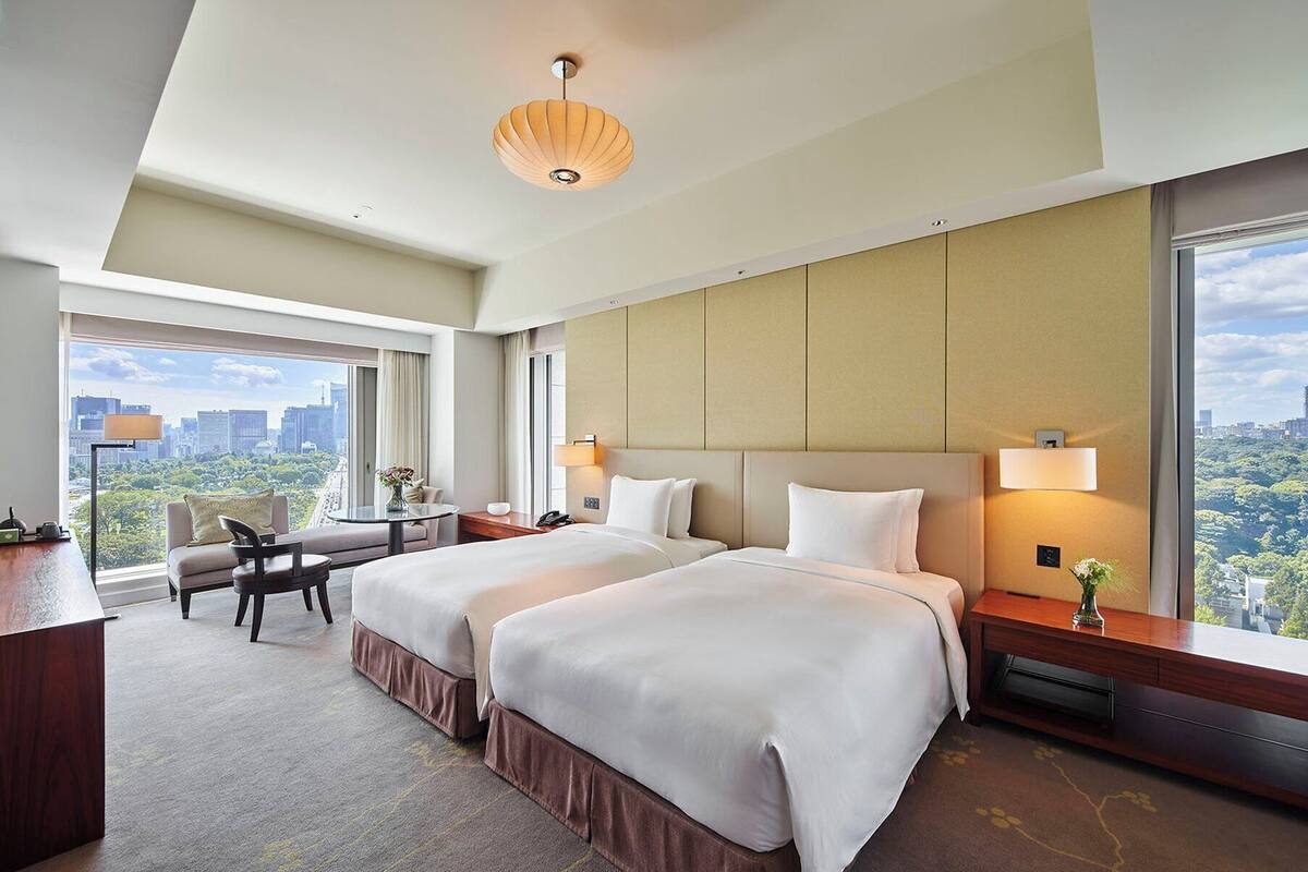 Grand Deluxe Twin Room | Egyptian cotton sheets, hypo-allergenic bedding available, minibar