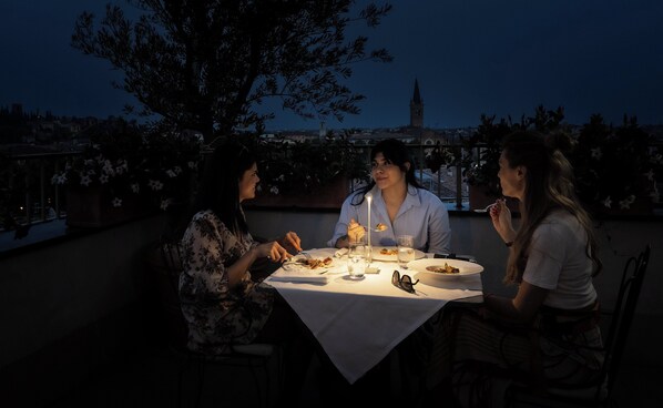 Rooftop terrace