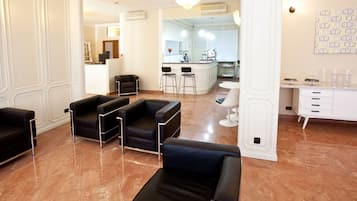 Sitzecke in der Lobby