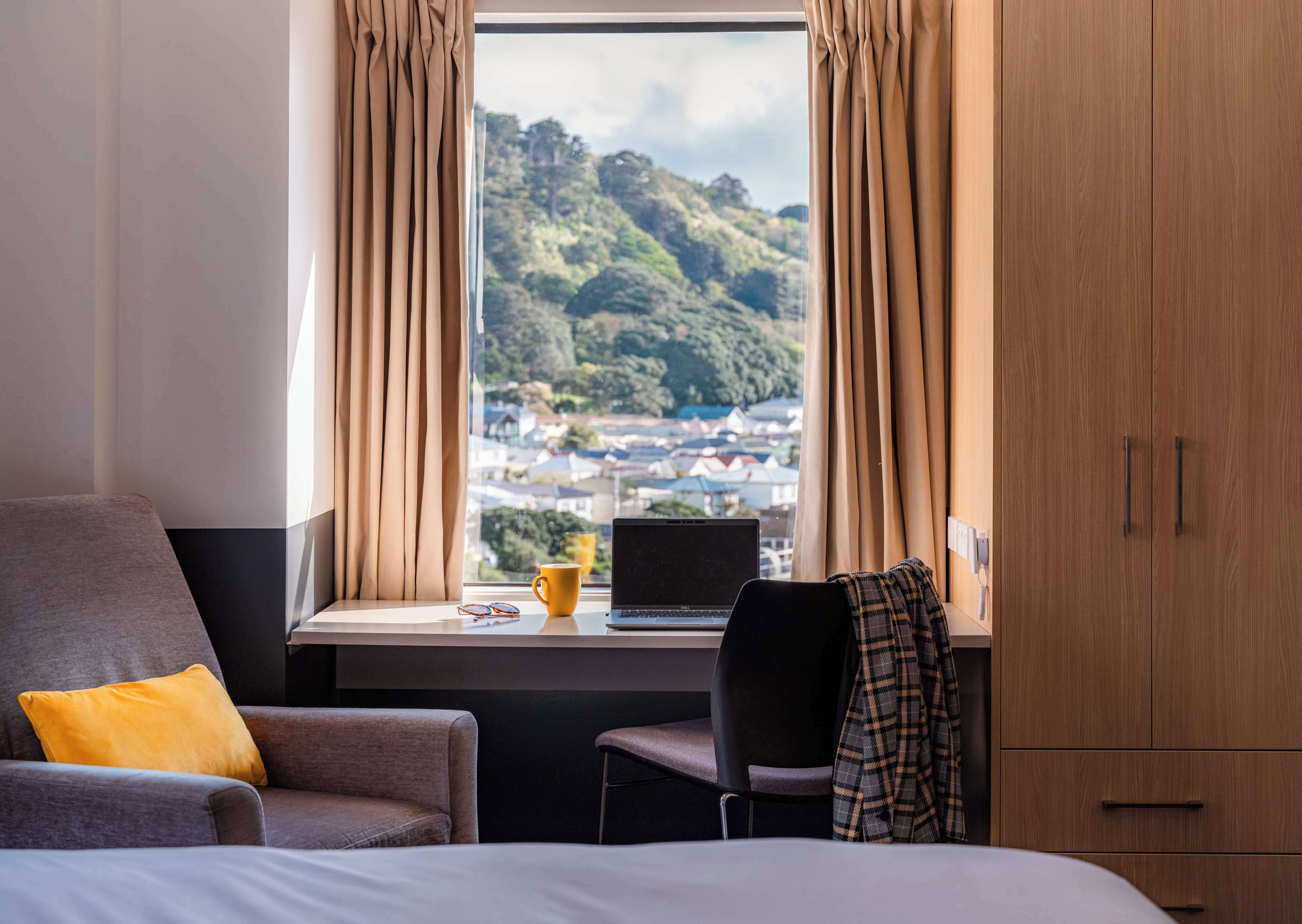 Superior King Room | Hypo-allergenic bedding, desk, laptop workspace, blackout curtains