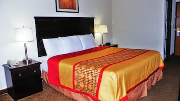 Standard Room, 1 King Bed | Desk, iron/ironing board, free cribs/infant beds, free WiFi