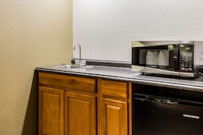 Desk, blackout curtains, soundproofing, iron/ironing board