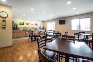 Free buffet breakfast