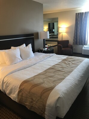 Suite, 1 King-Bett, Nichtraucher | Laptopgeeigneter Arbeitsplatz, Bügeleisen/Bügelbrett, kostenloses WLAN