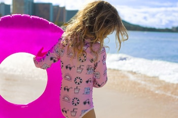 View of beach at Coconut Waikiki Hotel