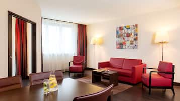 Literie de qualité supérieure, surmatelas, minibar