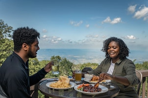 Café da manhã, almoço e jantar