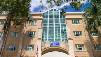 Facciata della struttura