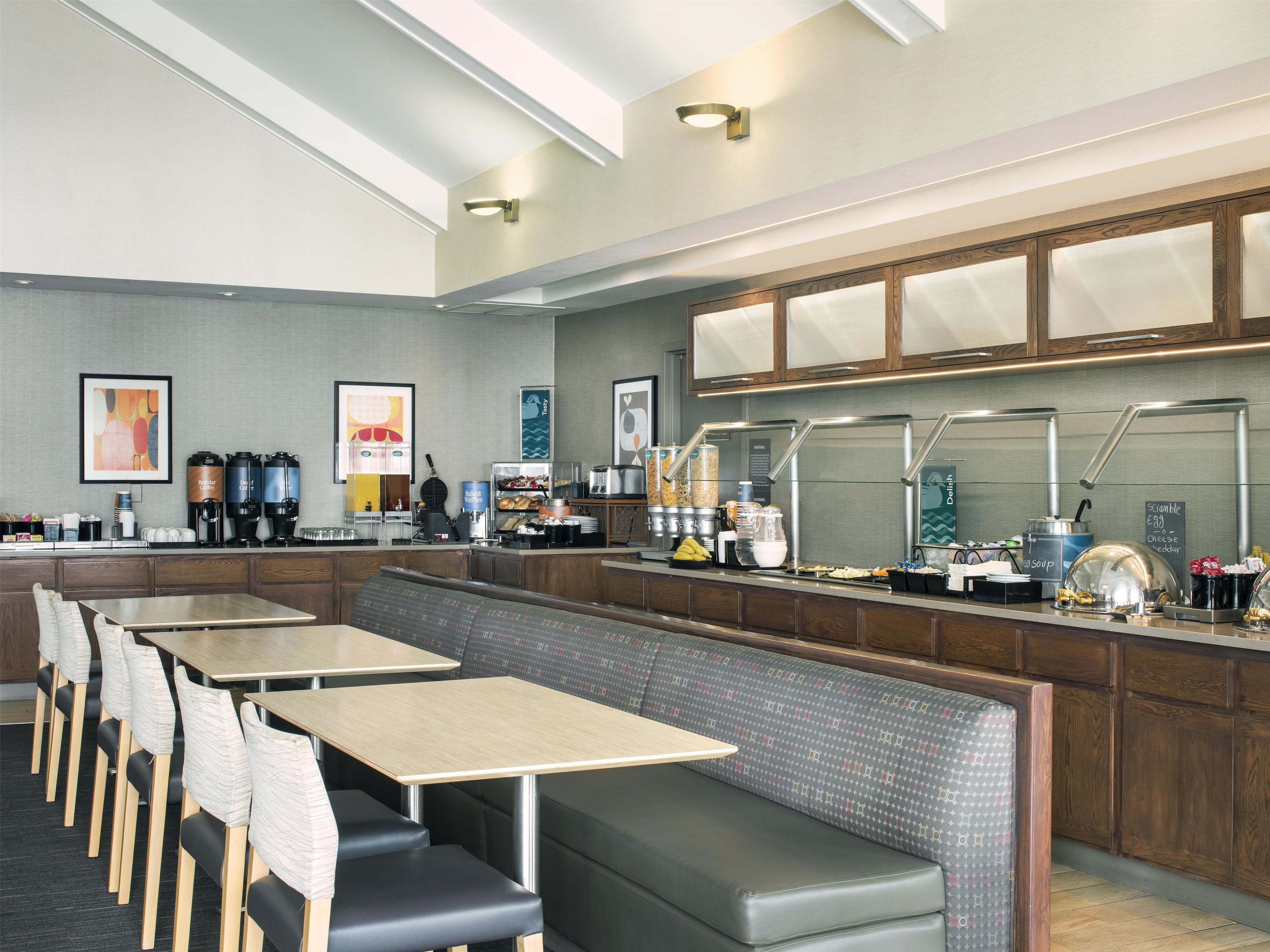 Breakfast area