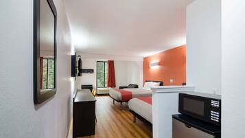 Free WiFi, bed sheets, alarm clocks