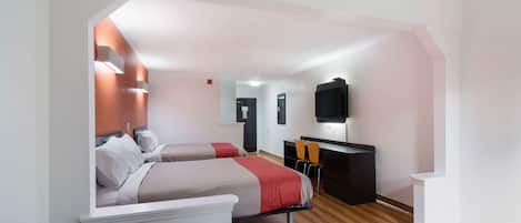 Free WiFi, bed sheets, alarm clocks