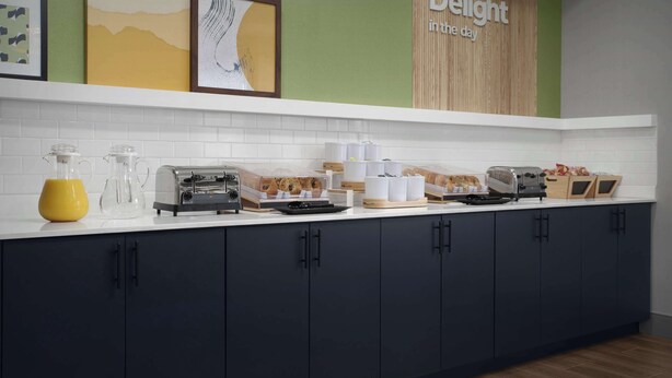 Selvbetjent frokost er inkludert hver dag