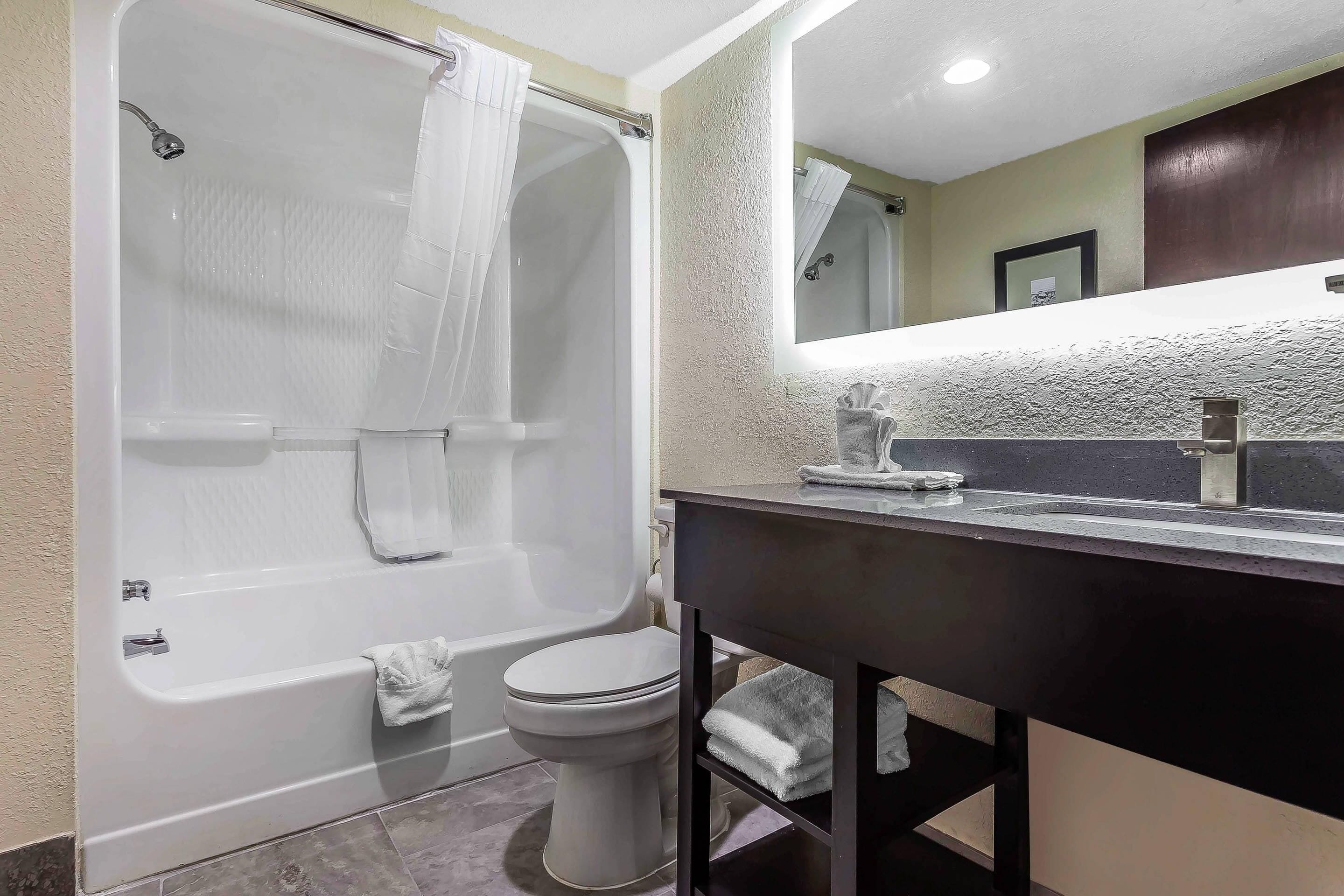 Standard Room, 1 King Bed, Non Smoking | Desk, iron/ironing board, WiFi (free), alarm clocks