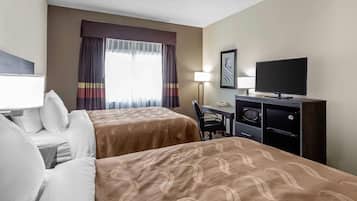 Desk, iron/ironing board, free WiFi, bed sheets