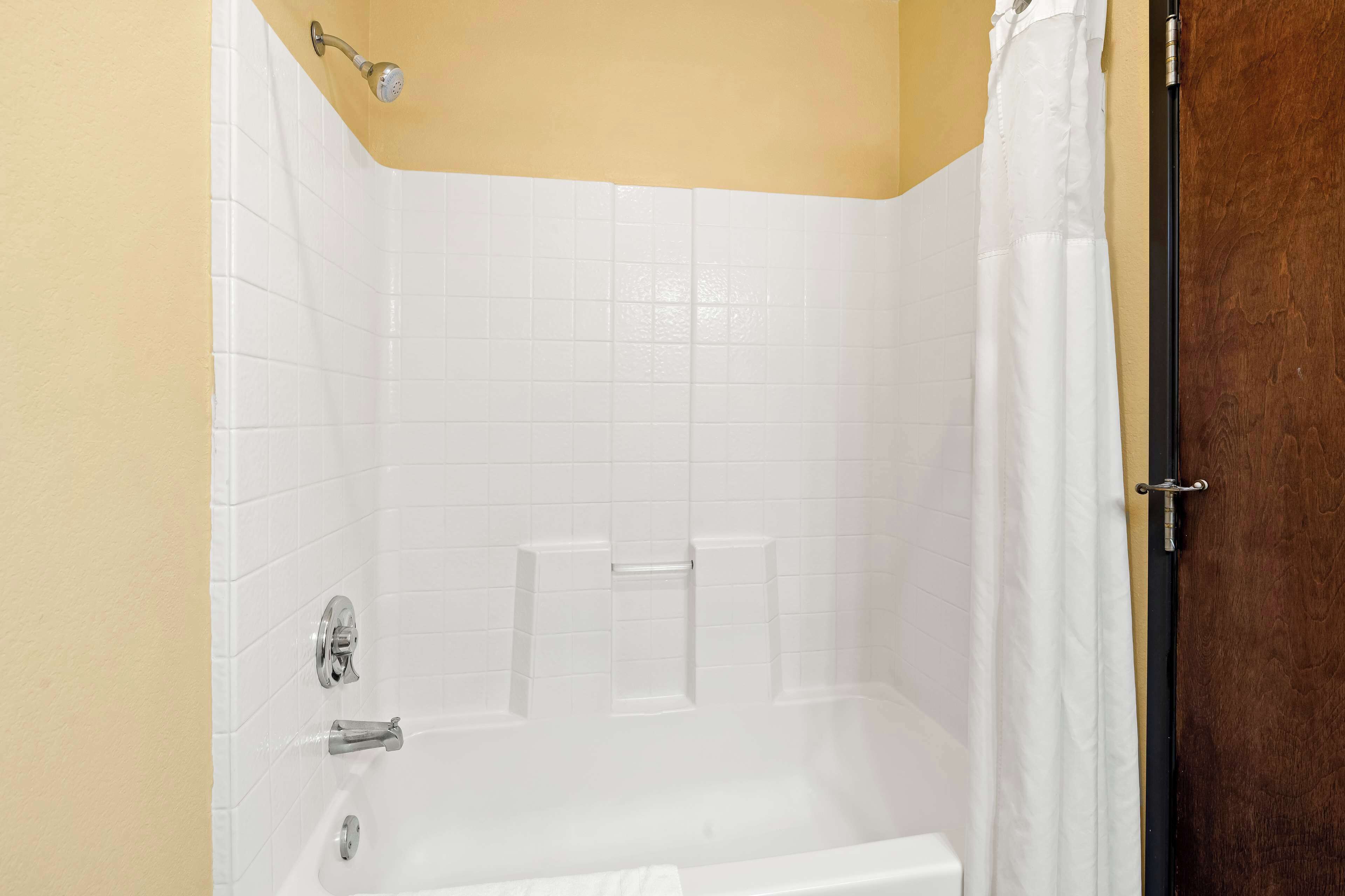 free toiletries, towels, soap, shampoo