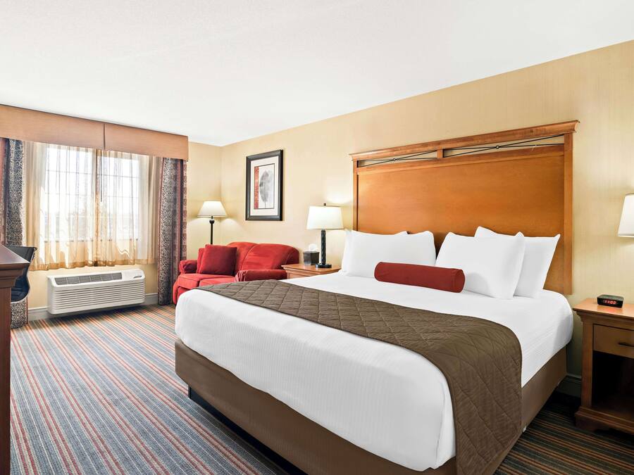 Standard Room, 1 King Bed, Non Smoking, Refrigerator & Microwave | Desk, soundproofing, free WiFi, bed sheets