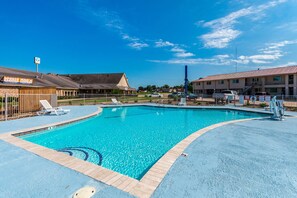 Seasonal outdoor pool