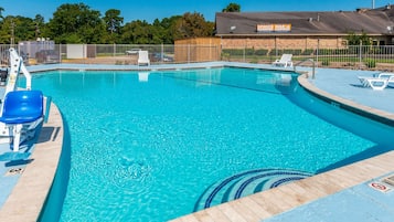 Seasonal outdoor pool