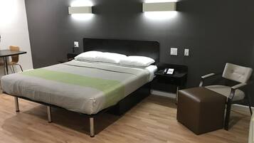 Free WiFi, bed sheets