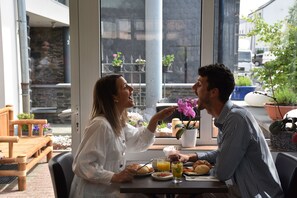 Frokostbuffé er inkludert hver dag