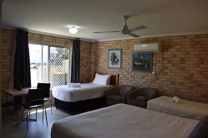 Executive Room, Multiple Beds, Non Smoking, Refrigerator & Microwave