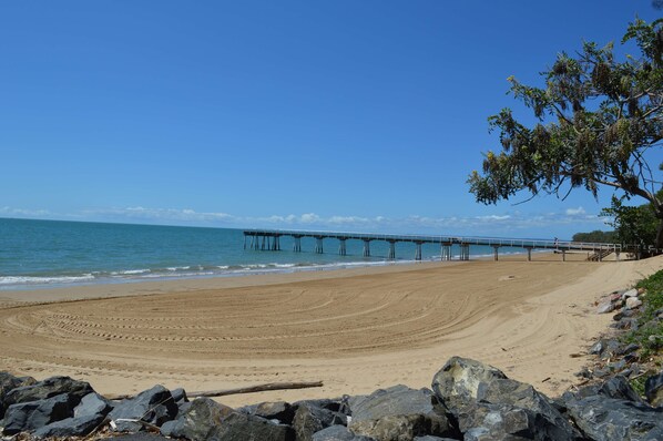 Private beach nearby