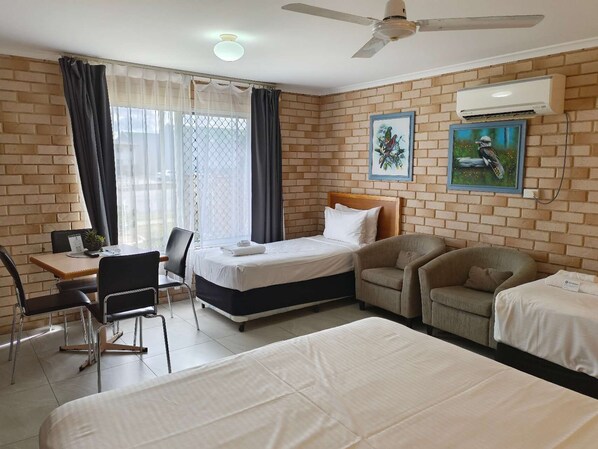 Executive Room, Multiple Beds, Non Smoking, Refrigerator & Microwave