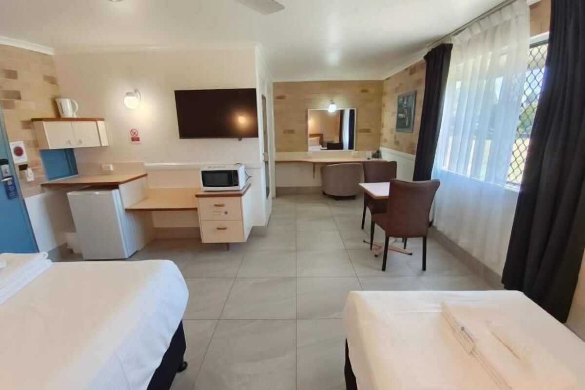 1 bedroom, memory foam beds, in-room safe, desk