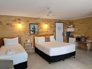 Executive Room, Multiple Beds, Non Smoking, Refrigerator & Microwave