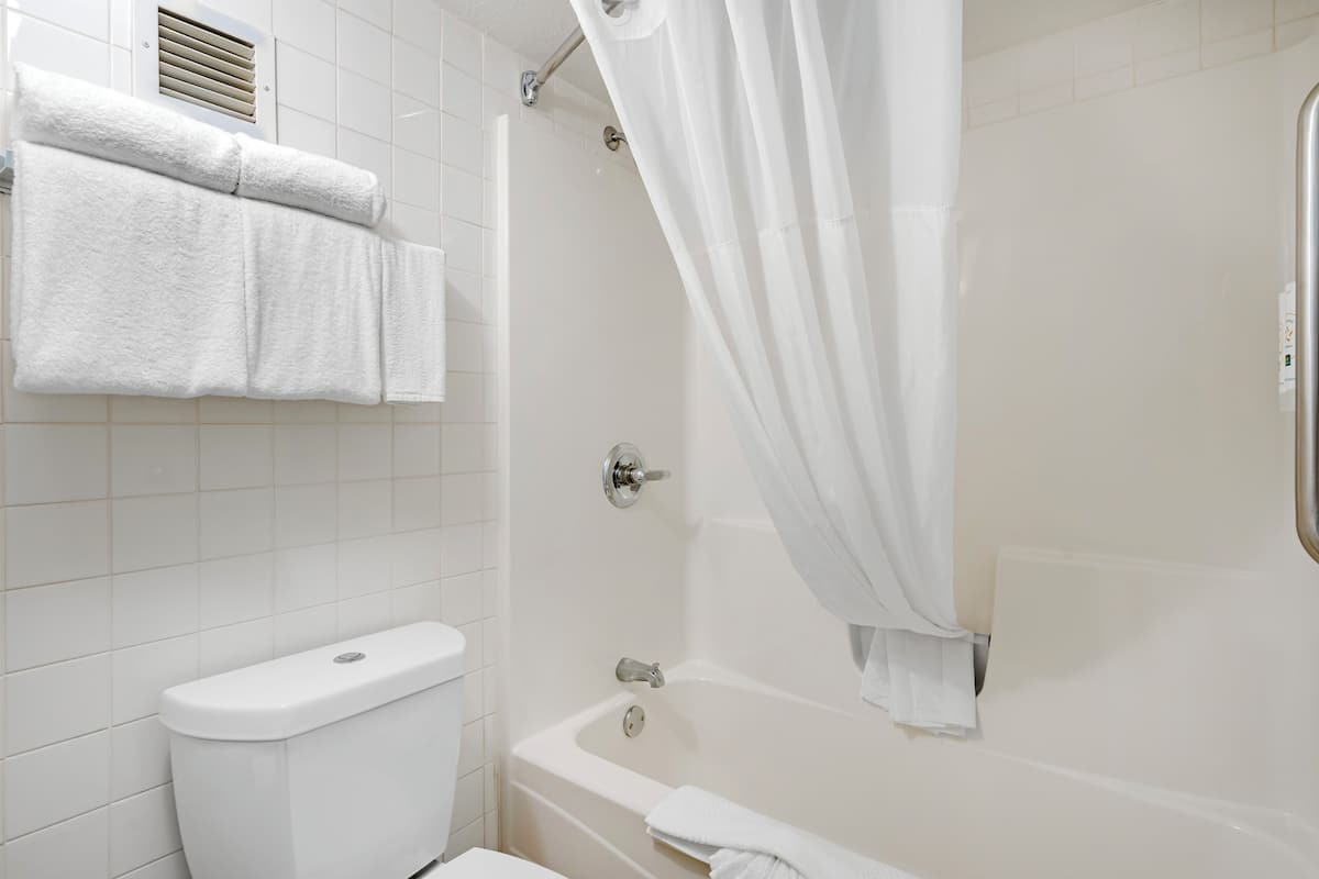 In-room safe, desk, laptop workspace, iron/ironing board