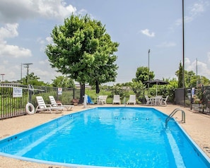 Seasonal outdoor pool