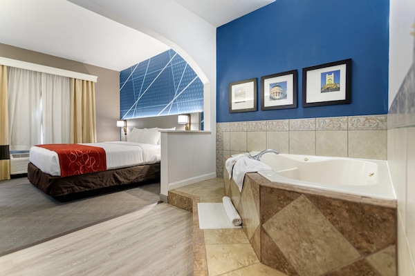 Suite, 1 King Bed, Non Smoking | 1 bedroom, premium bedding, down comforters, desk