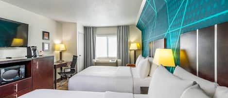 Standard-dobbeltværelse - ikke-ryger | Skrivebord, strygejern/strygebræt, ekstra senge (tillægsgebyr)