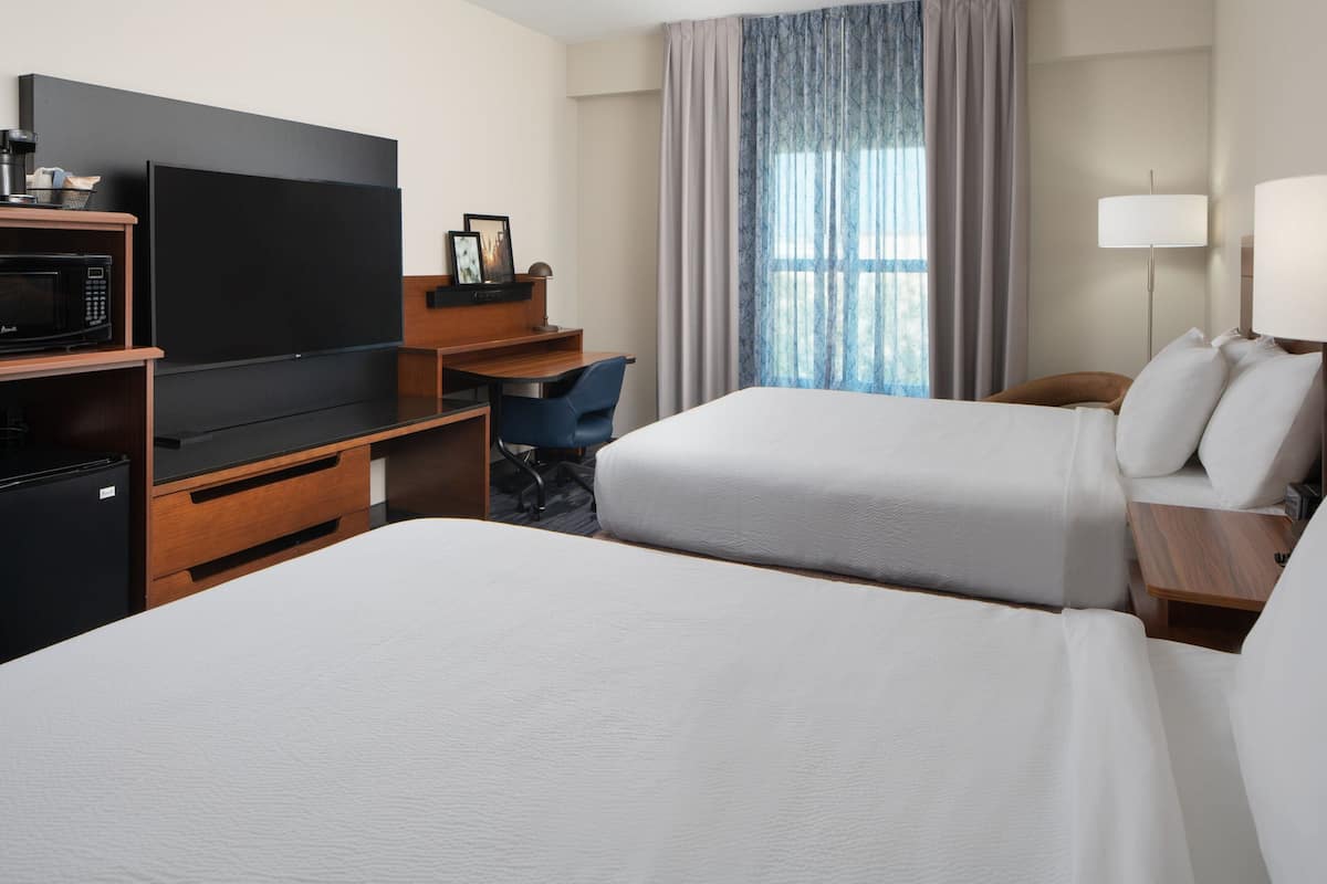 Premium bedding, in-room safe, blackout curtains, iron/ironing board