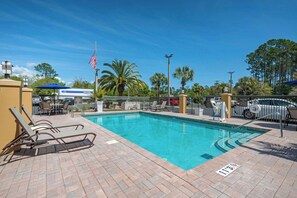 Seasonal outdoor pool